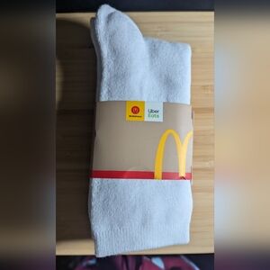 McDonald's Rare Uber Eats socks